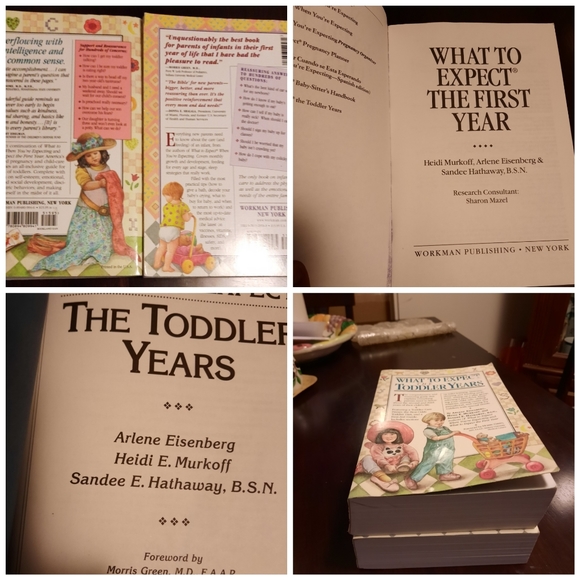 What to Expect The First Year/ Toddler Year Books - Picture 5 of 5